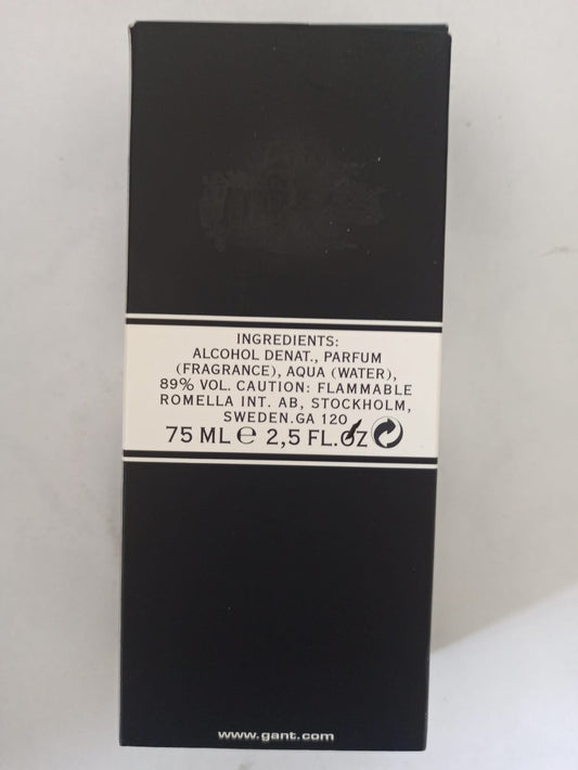 GANT U.S.A. Eau de Toilette 75ml – Rare Vintage Fragrance for Men – Discontinued