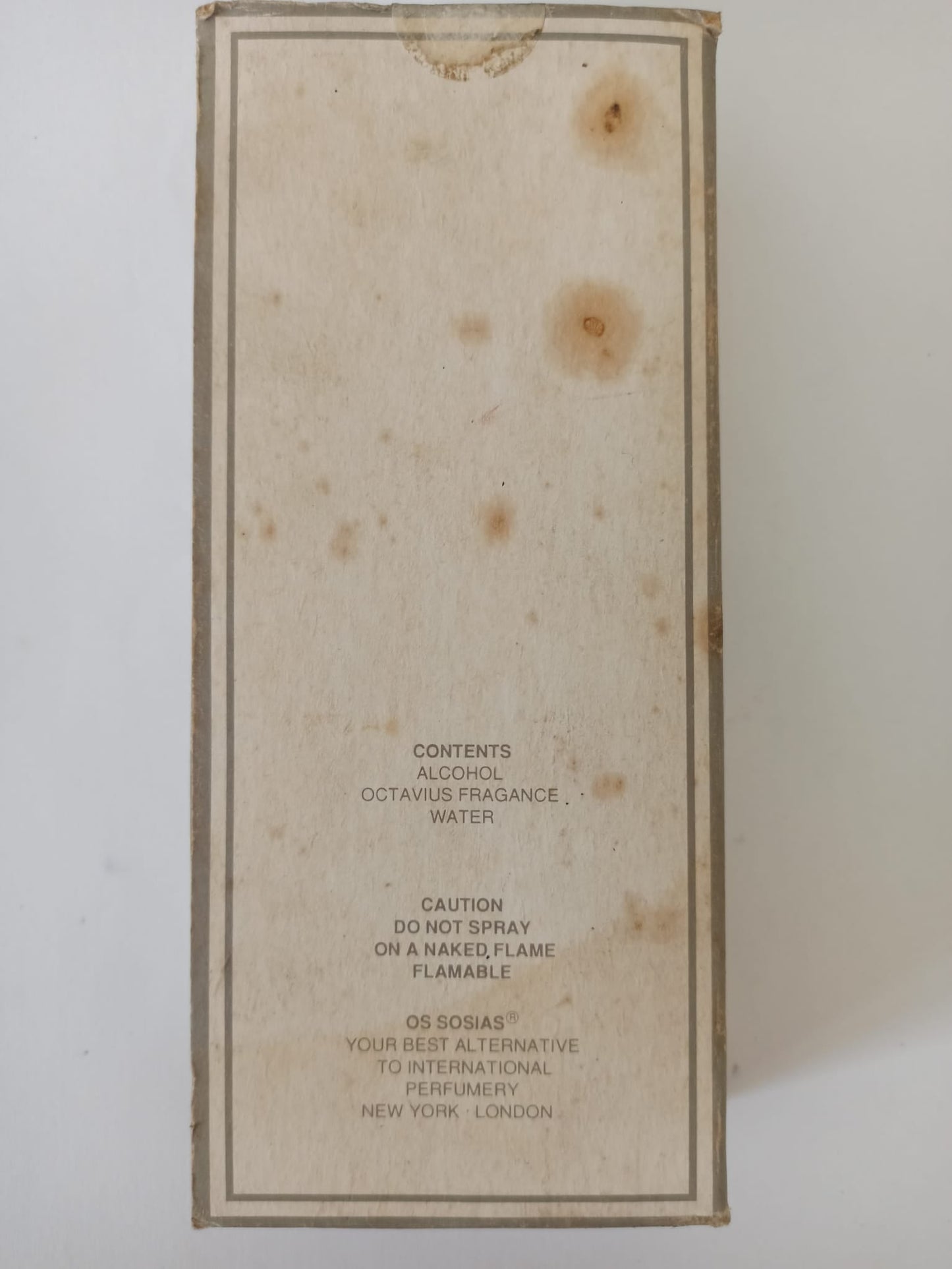 Octavius Concentrated Cologne Spray 100ml – Rare Vintage Men's Fragrance from Englan