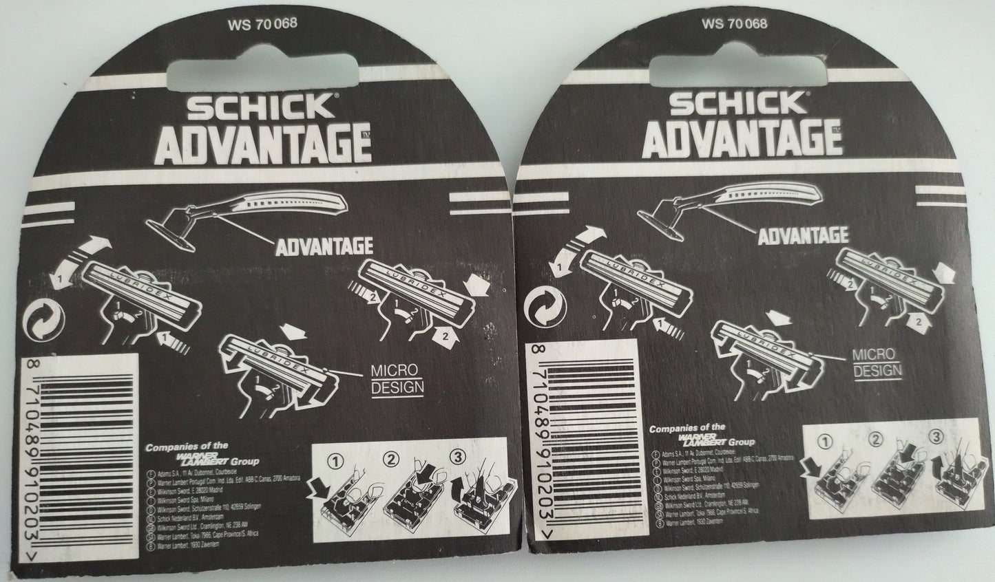 Schick / Wilkinson Sword Advantage Razor Blades (5 Pack)
