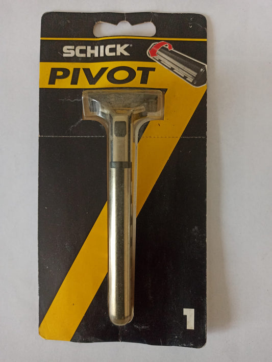 Schick (Wilkinson) Pivot Razor – Metal Handle – Vintage BNIB – 1 Blade Included