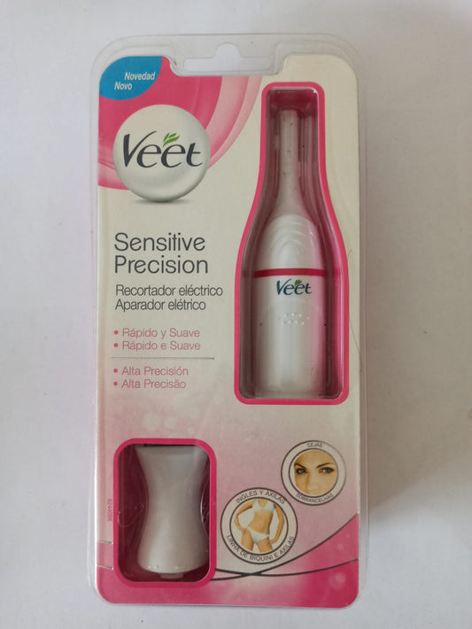 Veet Sensitive Precision Beauty Styler – Face & Body Trimmer – Includes Accessories – Battery Operated