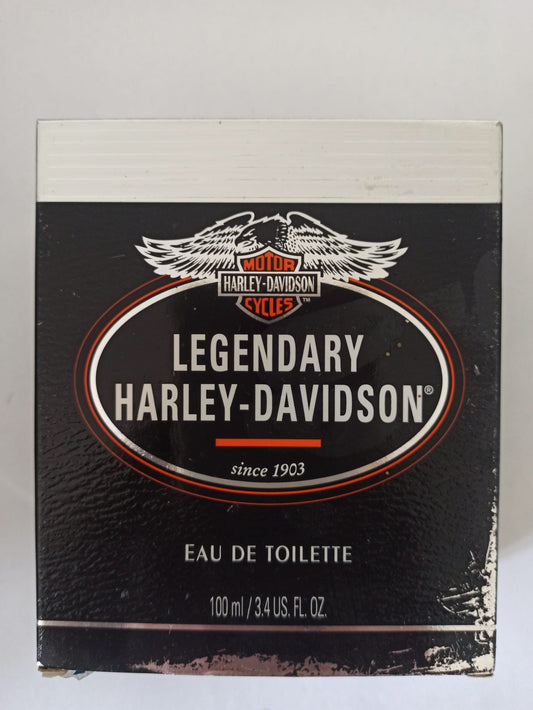 Harley-Davidson Legendary Eau de Toilette Splash – 3.4 oz (100ml) – Vintage Collectible – New in Box