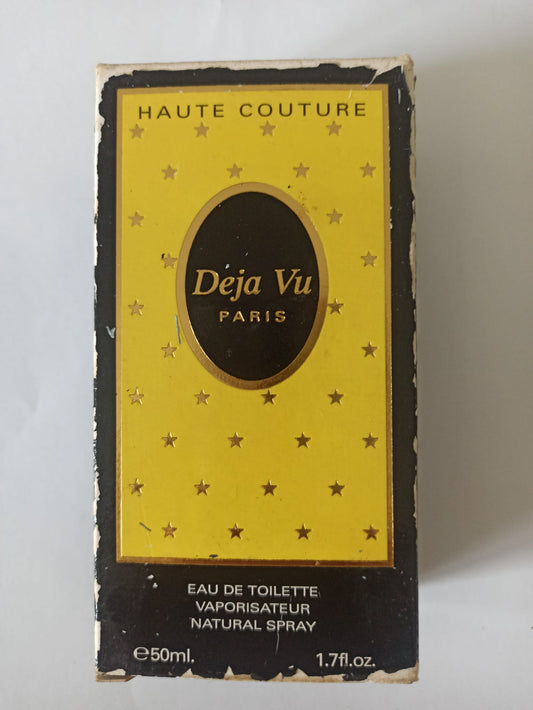 Déjà Vu Paris Haute Couture Eau de Toilette 50ml – Vintage Fragrance for Women
