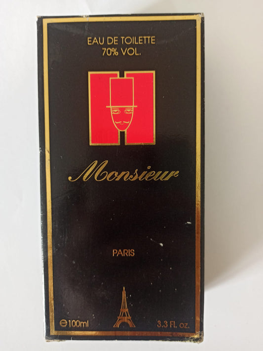 Monsieur Paris Eau de Toilette 100ml Vintage | Rare Classic Men’s Fragrance