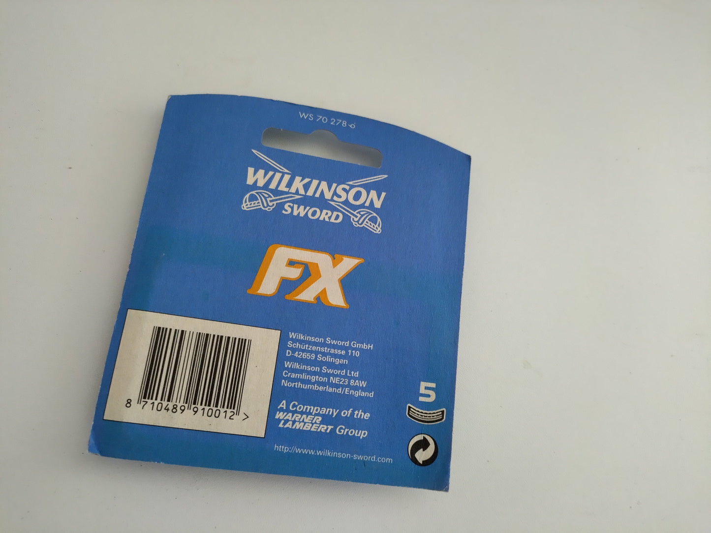 Schick / Wilkinson Sword FX Original Replacement Blades (5 Pack)