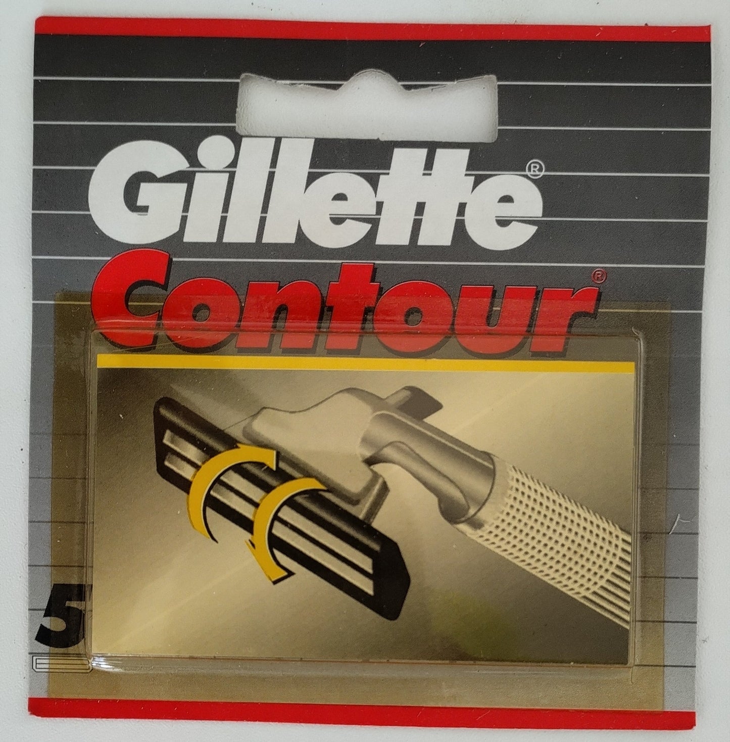 Gillette Contour Refill Blades Cartridges (5 Pack)